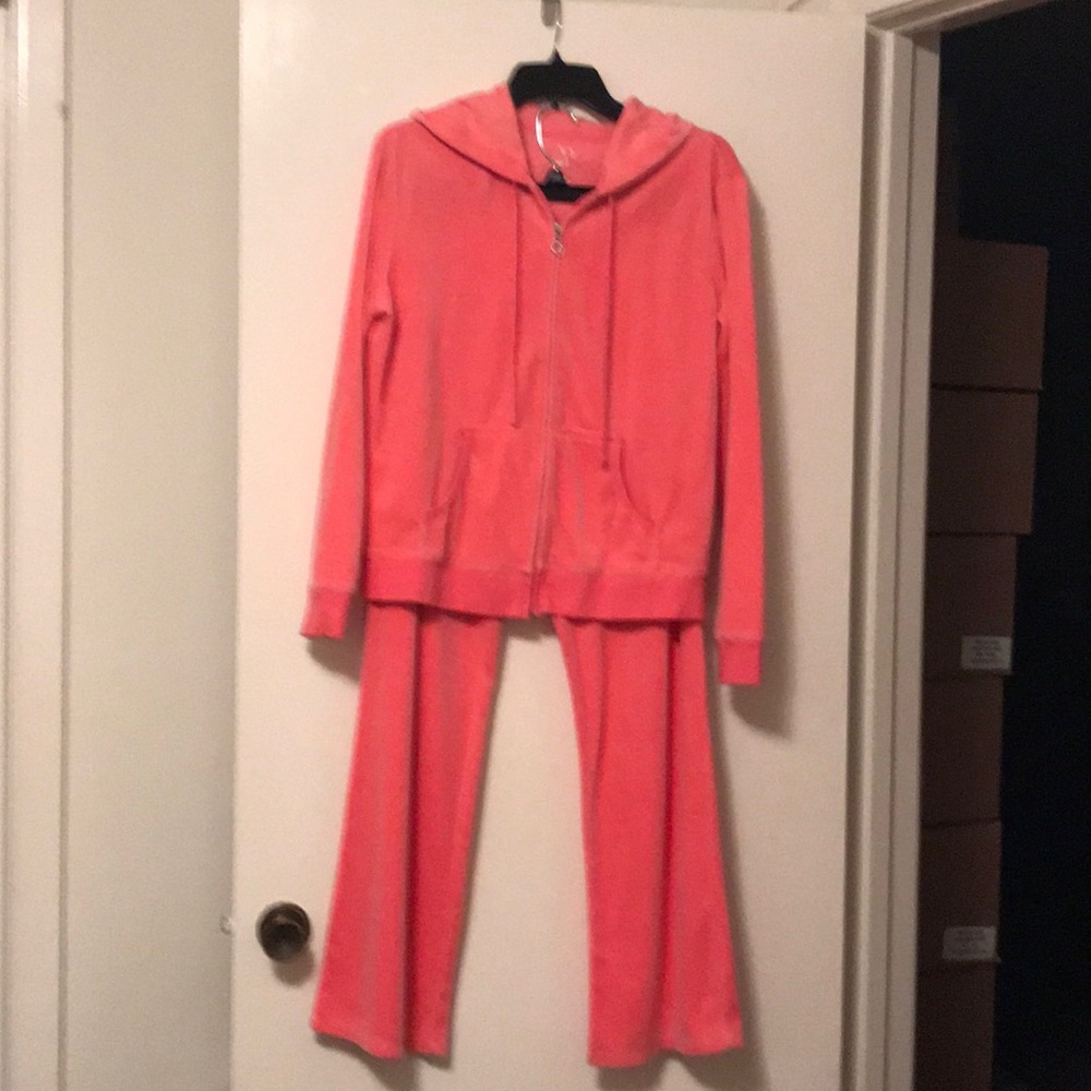 Ny&Co/New York and Co. - Velour Track Suit Size L